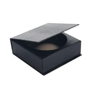 Bom pacote ímã caixa preta 8cm 10cm invisível pastoso silicone opaco mamilo almofadas capa