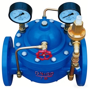 200X Régulateur de pression manuel en fonte ductile de type pilote pour eau du robinet - Product Image 5