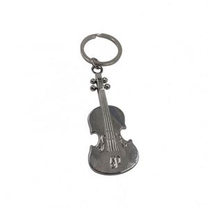 Llavero Metálico con Forma de Violín, Personalizable con Logotipo, Promocional y de Moda, Gran Venta - Product Image 2