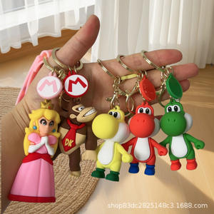 Porte-clés Mary Super, poupée, jouet en plastique <span class=keywords><strong>Mali</strong></span>, petit cadeau, dessin animé de voiture, chimpanzé, pendentif en gros - Product Image 3