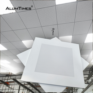 Alumtimes 60x60 Aluminum <b>Ceiling</b> Tile Fireproof Waterproof Heat Insulated Class Fire Performance Spray Painted Modern 5-Year - Product Image 2