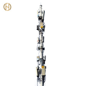 <span class=keywords><strong>GSM</strong></span> Mikrowellen verzinkter Telekommunikationsstahl-Monopol turm - Product Image 3