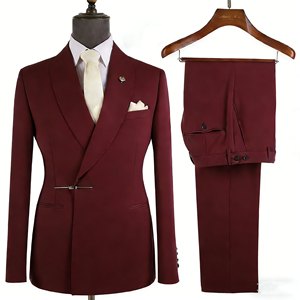 Derniers modèles <span class=keywords><strong>de</strong></span> costumes <span class=keywords><strong>pour</strong></span> hommes, ensemble 2 pièces, boucle latérale en métal unique, blazer personnalisé, <span class=keywords><strong>pour</strong></span> mariage, soirée, <span class=keywords><strong>cérémonie</strong></span>, marié, usage quotidien - Product Image 2