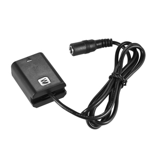 Batterie factice NP-FW50 entièrement décodée avec connecteur coupleur CC pour appareils photo Sony A7, <span class=keywords><strong>A7II</strong></span>, A7R, A7S, A7RII, A7SII, A6000, A5000 – Vente en gros - Product Image 2