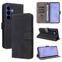Étui portefeuille à rabat avec fermeture magnétique, support intégré, plusieurs emplacements pour cartes et pochette pour billets pour Samsung Galaxy S27 S26 Ultra S25 FE