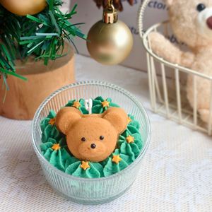 <b>Cute</b> Handmade Christmas <b>Bear</b> Soy Wax Scented Candles with Custom logo - Product Image 5