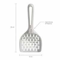 Pelle à litière pour chat en maille plastique, grande taille, outil indispensable pour le nettoyage des animaux et l'élimination des déchets