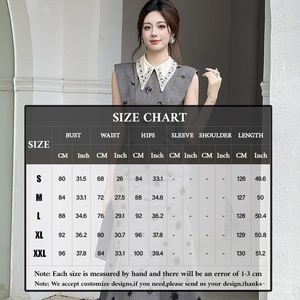 ZYHT 51478 vestido MIDI de <span class=keywords><strong>sirena</strong></span> gris elegante para mujer con bordado de lentejuelas de cuello blanco en contraste y diseño sin mangas - Product Image 3