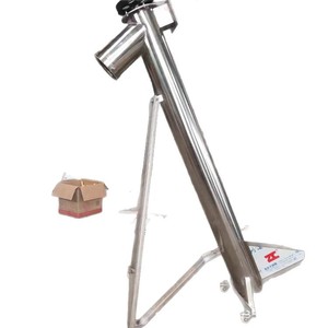 Transportador Espiral de Acero Inoxidable de 5.5 Kw con Velocidad Ajustable e Inclinación para Planta de Fabricación - Product Image 1
