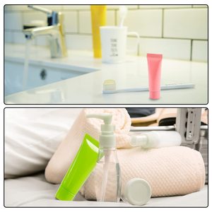 Tube de compression de conteneur de baume à lèvres en plastique PE souple vide de 15ML avec tube d'huile à lèvres à capuchon plat pour emballage cosmétique - Product Image 5