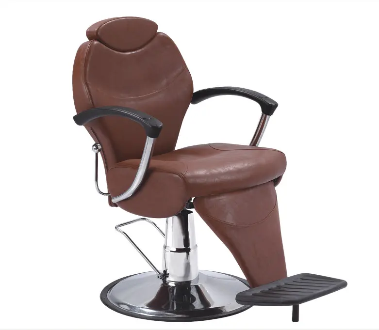 Cadeira de barbeiro profissional, cadeira barata antiga para barbeiro, cabeleireiro e barbeiro para homens
