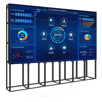 TV à épissure à cristaux liquides pour panneau VA/IPS rétroéclairé Mini-LED ultra mince pour solutions d'affichage sans couture mur d'affichage LCD