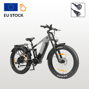 จักรยานไฟฟ้าไฮบริด EU Warehouse 7 สปีด 48V20Ah ขนาด 26 นิ้ว โครงอลูมิเนียม มอเตอร์ 500W ระบบดิสก์เบรกไฮดรอลิก ยาง Fat Tire รุ่น FS500 มอเตอร์ 500W และแบตเตอรี่ 48V20Ah - Product Image 3