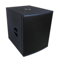 Subwoofer professionnel RV-SW15 de 15 pouces 500W pour discothèques, salles multifonctions, sonorisation haute puissance, basses audio