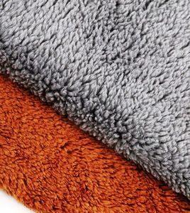 Couette en peluche épaisse coupe-vent, 100% polyester, <span class=keywords><strong>tissu</strong></span> molletonné sherpa, bon marché, vente en gros - Product Image 4