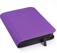 Porte-cartes de visite professionnel en PU en gros avec logo gravé, cadeau promotionnel, blocage RFID, fermeture éclair, étui pour cartes nominatives