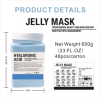 Topverkoper Private Label 30 Smaken 650g Jelly Gezichtsmasker Biologisch Verhelderende Peel-off Poeder Natuurlijke Spa Jelly Gezichtsmasker Poeder