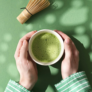 Poudre de thé vert de haute qualité, poudre de matcha de qualité 2, mélangée en sachet - Product Image 3