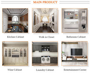 Cave à vin murale de haute qualité intégrée avec différents designs OEM personnalisés - Product Image 6