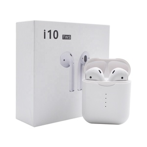 Nuevos auriculares inalámbricos manos libres originales i10 <span class=keywords><strong>tws</strong></span> <span class=keywords><strong>i9s</strong></span> <span class=keywords><strong>TWS</strong></span> Bluetooth Earphone <span class=keywords><strong>5.0</strong></span> auriculares inalámbricos verdader - Product Image 1