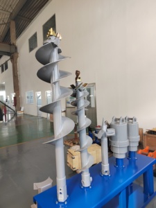 SJ4500 Accesorio de cargador de dirección deslizante hidráulica <span class=keywords><strong>Auger</strong></span> <span class=keywords><strong>Drive</strong></span> y Bit Post Hole Digger - Product Image 5