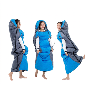 Sac de couchage Mairun pour le camping et la randonnée en plein air, nouveau modèle U150 U250 U350, enveloppe, par temps froid, 3 saisons, rembourrage en fibres creuses, polyester 190T - Product Image 1