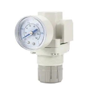 CHDLT New SMC Type AR10-M5-A Pneumatic Air Filter Regulator White Color Brass Element Pneumatic Parts Filter