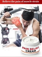 Crème de massage sportif, sensation de fraîcheur et de chaleur, baume apaisant pour les articulations et les muscles, pour les athlètes, soin de la peau après l'entraînement