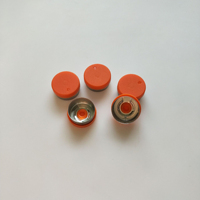 Tutup Botol Plastik Aluminium Campuran Warna 13mm 20mm, Tutup Flip, Tutup Sobek, Aksesoris Pengemasan Vial Berkualitas Tinggi, Grosir OEM untuk Vial Kaca
