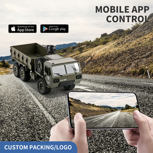 Fy004a 1/16 2.4G 6wd <span class=keywords><strong>RC</strong></span> xe tỷ lệ thuận điều khiển từ xa chúng tôi quân đội quân sự Pickup Truck đồ chơi với máy ảnh vải tùy chọn - Product Image 4