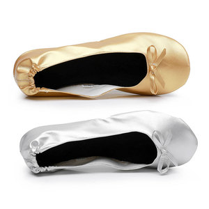 Bailarinas plegables enrollables Rescate Regalo <span class=keywords><strong>de</strong></span> dama <span class=keywords><strong>de</strong></span> honor Pisos <span class=keywords><strong>de</strong></span> fiesta Novia <span class=keywords><strong>Zapatillas</strong></span> <span class=keywords><strong>de</strong></span> boda para invitados Mujeres - Product Image 5