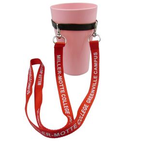 Cordons de cou porte-gobelets imprimés personnalisés à prix abordable, cordons porte-clés en gros, vente chaude - Product Image 2