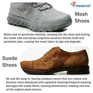Spray imperméabilisant pour chaussures OEM, cuir, daim, nubuck, toile, tissu, protecteur anti-taches et hydrofuge, anti-huile, anti-salissures - Product Image 6