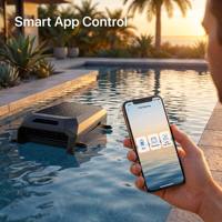 Robot nettoyeur de piscine automatique sans fil à énergie solaire pour piscine enterrée, très vendu