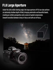 เลนส์ VILTROX 16 มม. F1.8 สำหรับกล้อง Sony <span class=keywords><strong>Nikon</strong></span> เลนส์ฟูลเฟรมสำหรับถ่ายภาพท้องฟ้าเต็มไปด้วยดวงดาว รูรับแสงกว้าง มุมกว้างพิเศษ โฟกัสอัตโนมัติ พร้อมหน้าจอ - Product Image 2