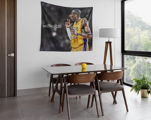 Tapiz de baloncesto Dunk, tapices deportivos, carteles, decoración del hogar, arte de pared Michael Jordans, colgante para regalos de fanáticos del baloncesto - Product Image 4
