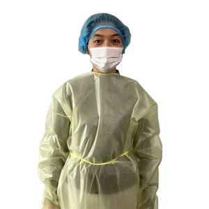 Bata de Aislamiento Médico Desechable de CPE, Mangas Largas, Fabricada a Máquina, de Polietileno, para Adultos, con Certificado CE - Product Image 4