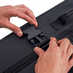 Tables de massage universelles noires BSCI avec une poche, sac de transport professionnel directement de l'usine - Product Image 5