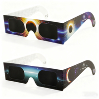Fournisseur d'usine Lunettes d'éclipse solaire certifiées ISO Lunettes d'éclipse 2026 Oculos Para Eclipse Solar avec lentille argentée