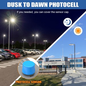 Éclairage routier extérieur OEM ODM en aluminium, étanche IP65, 100W 150W 200W 250W, lampadaires LED, éclairages LED de type shoebox - Product Image 6
