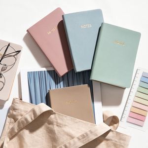 Cuaderno de Cuero PU Personalizado con Logotipo, de Fábrica, para Oficina, Escuela, Portátil, de Bolsillo, con Páginas Rayadas, Cuadrícula o en Blanco, Tamaño A6 - Product Image 2