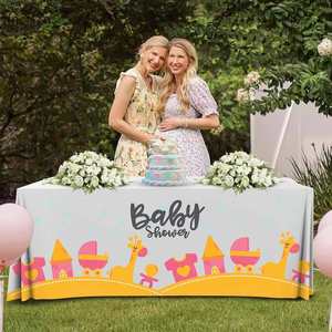 Manteles Multicolores de Estilo Moderno Personalizados, Impresiones de Logotipos Coloridos, para Fiestas Familiares, Hoteles, Exposiciones, Publicidad - Product Image 6