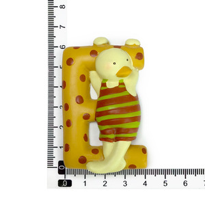 Magnete in Resina Personalizzato <span class=keywords><strong>con</strong></span> Alfabeto Animale, Decorazione per Frigorifero <span class=keywords><strong>con</strong></span> Nome Personalizzato per Regalo Baby Shower - Product Image 3