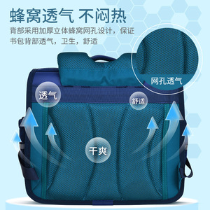 My Pet Dragon Horizontal <b>Backpack</b> For Kids Large Capacity <b>Waterproof</b> Breathable <b>School</b> Bag Unisex Anime Cartoon Design - Product Image 3