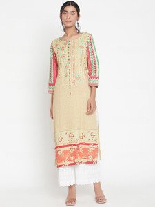 ชุดสูทพิมพ์ลายดิจิทัลสำหรับงานปาร์ตี้ลำลองชุด kurti ชุดเสื้อเคอร์ติสสำหรับคนอินเดียใส่ทำงาน - Product Image 6