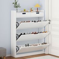 Meuble de rangement intégré pour chaussures ultra-fin, entrée de maison, bois, entrée, rangement intégré, meuble de rangement pour chaussures fin, armoire à basculer