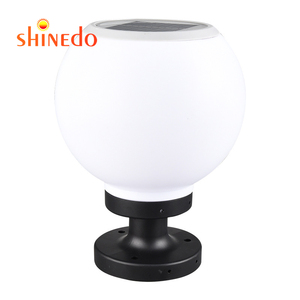 Luminaire solaire d'extérieur en forme <span class=keywords><strong>de</strong></span> boule, <span class=keywords><strong>ampoule</strong></span> <span class=keywords><strong>de</strong></span> porte, idéal pour un jardin ou une clôture - Product Image 2