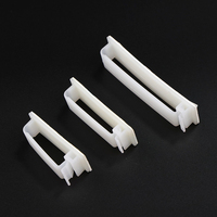 Longran FCT-30 Clip auto-adhésif en nylon pour câble métallique et pince plate pour câble – Solution polyvalente de gestion des câbles