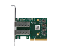 Tarjeta de Red Mellanox MCX631102AN-ADAT InfiniBand, Interfaz PCIE IB VPI, Adaptador Ethernet de Doble Puerto 25GbE SFP28, NIC