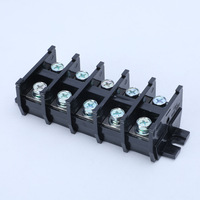 Bloc de bornes modulaire sur rail DIN TBC-100A, connecteur de distribution d'énergie 100A en alliage de cuivre, haute/basse tension, fabriqué en Chine